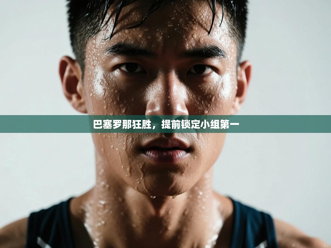 巴塞罗那狂胜,提前锁定小组第一 第2张